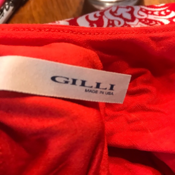 Gilli/ModCloth red sleeveless dress, size 3X - Picture 5 of 7